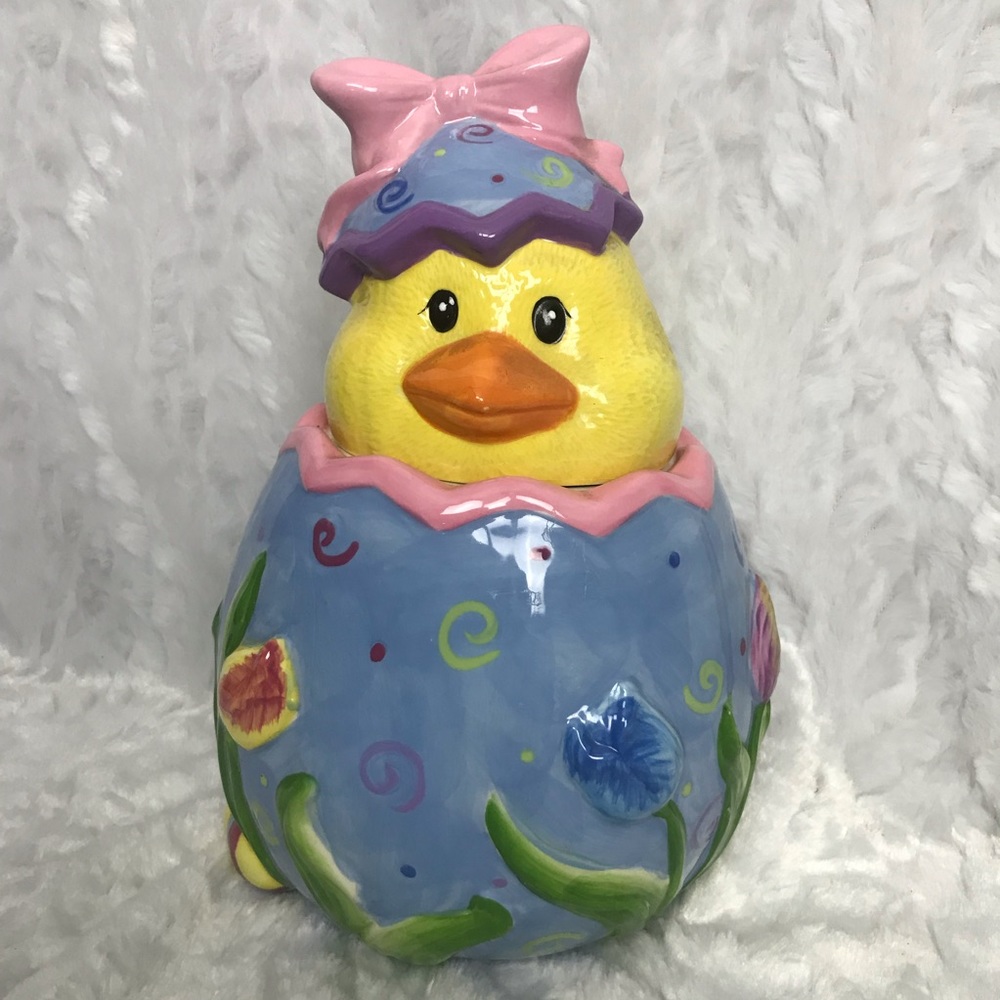 David's Cookies Easter Egg Yellow Chick Tulip
